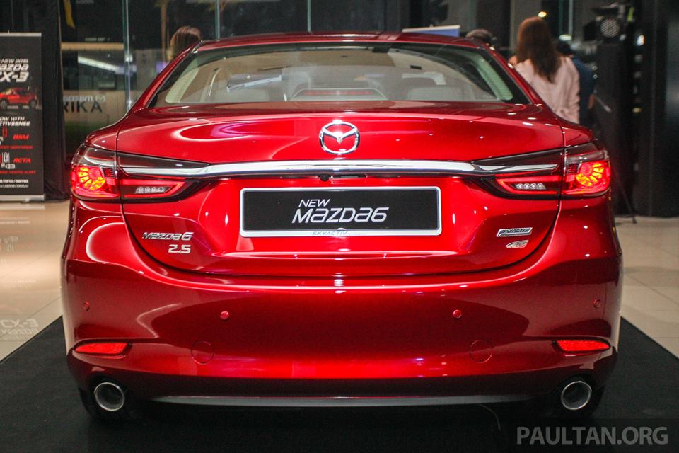 Mazda 6 2018 cải tiến