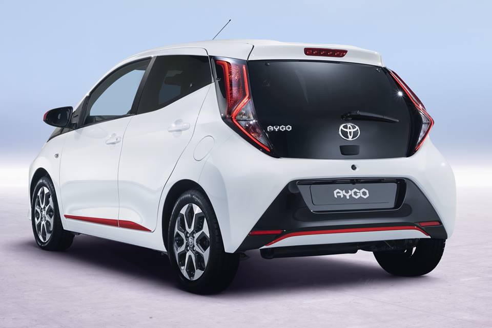 xe Toyota Aygo facelift 2018