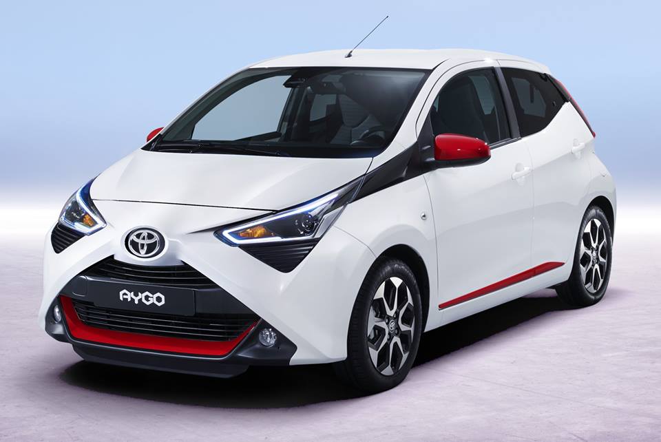 xe Toyota Aygo facelift 2018