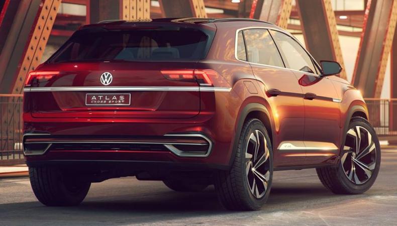 xe Volkswagen Atlas Cross Sport Concept